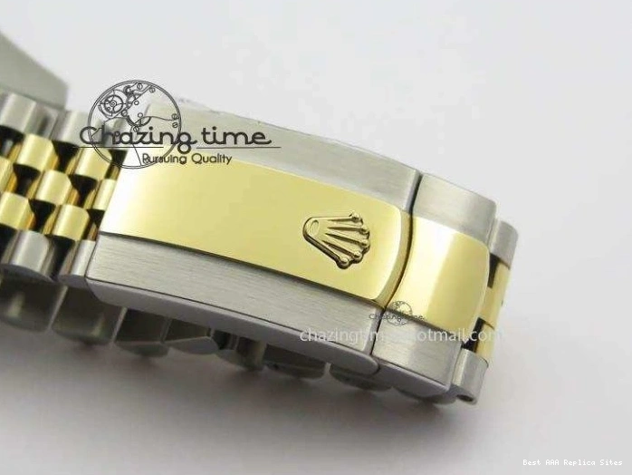 AAA Replica Watches SS A DateJust Version Edition II BP 3606 Bracelet Colorful 41mm Dial YG Jubilee Best Maker On Gray New Roman 0105